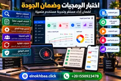 اختبار البرمجيات وضمان الجودة — النخبة للبرمجيات